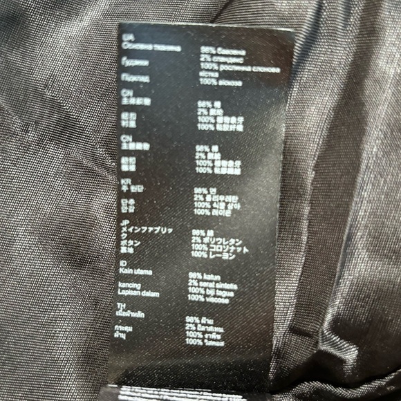 MAJE Sz 34 Camel Coloured Lined Shoulder Pads Pockets Career Casual Blazer - Picture 7 of 11